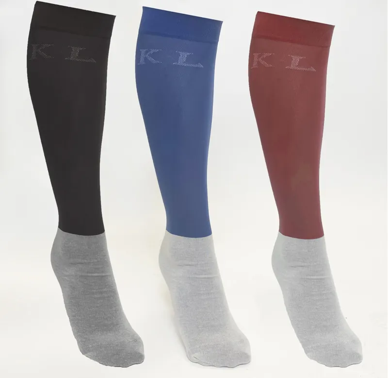 Kingsland KLorah Unisex Show Socks 3 Pack  - Multi